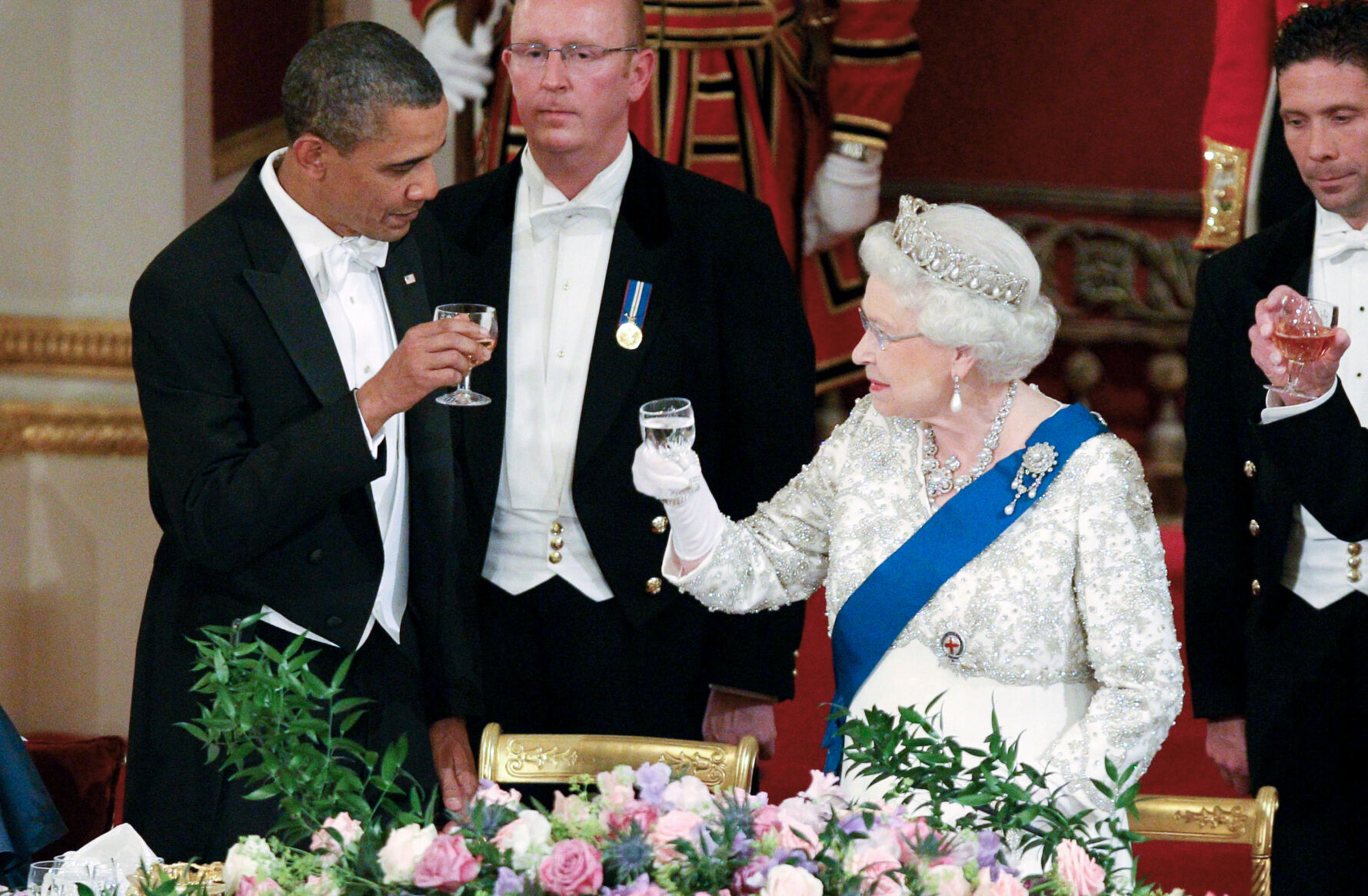 Queen and Obama